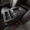 Leather Console Lid cover in Coffee