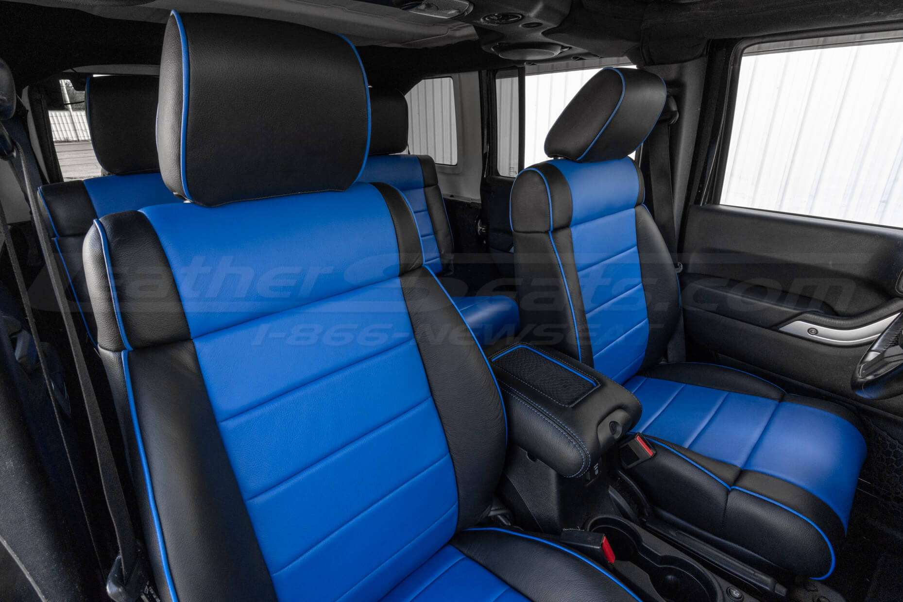 Backrest and Headrest view from passenger side