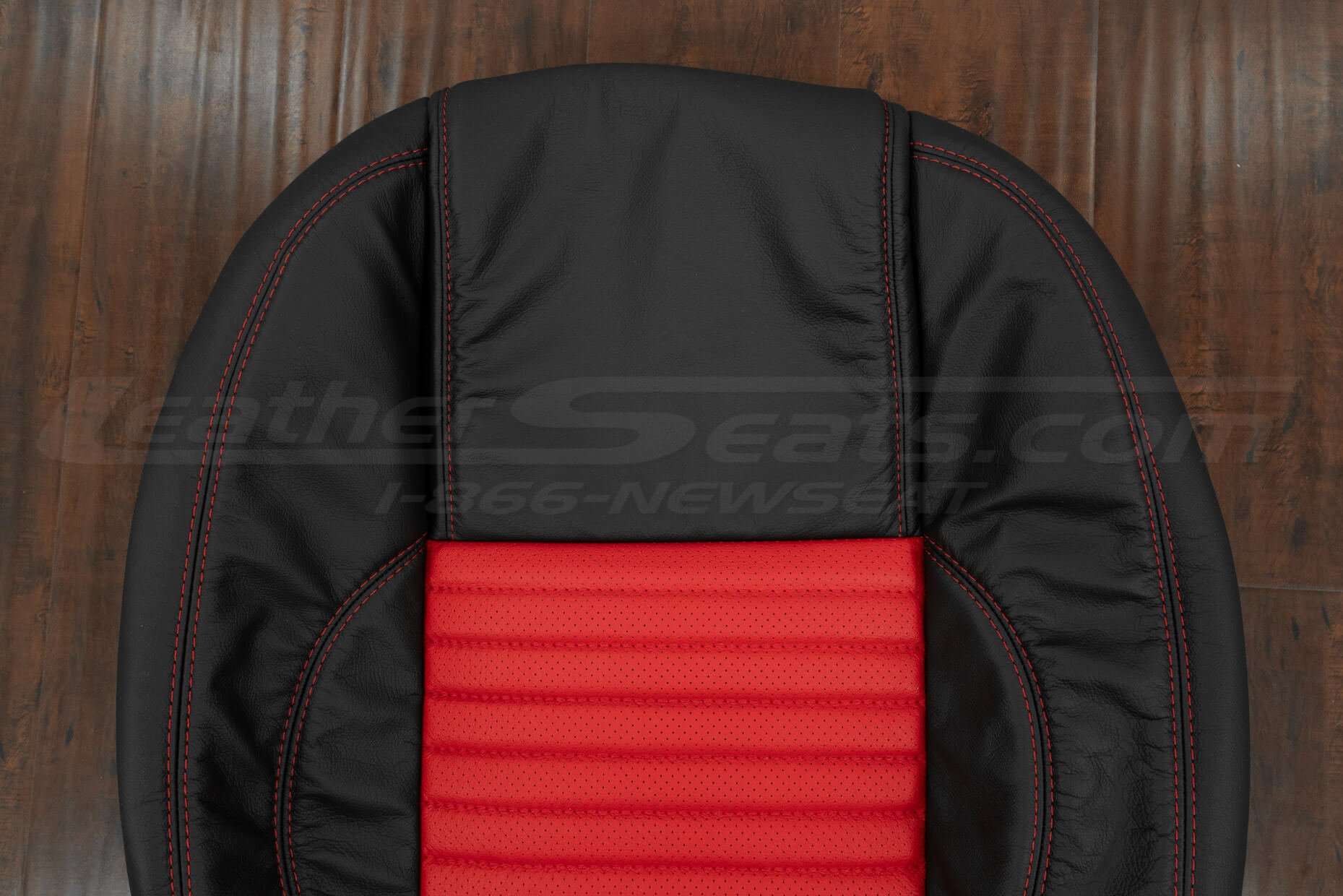 Upper seton of front backrest upholstery