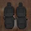 2018-2024 Jeep Wrangler LEather Seat Interior Kit - Black - Front seat upholstery
