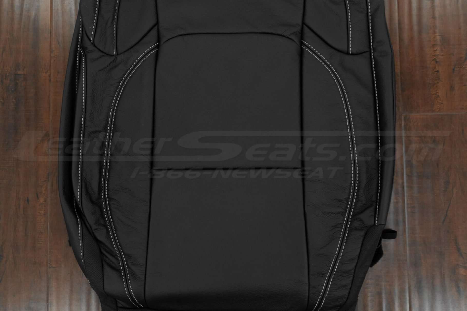 Low section of Black backrest upholstery