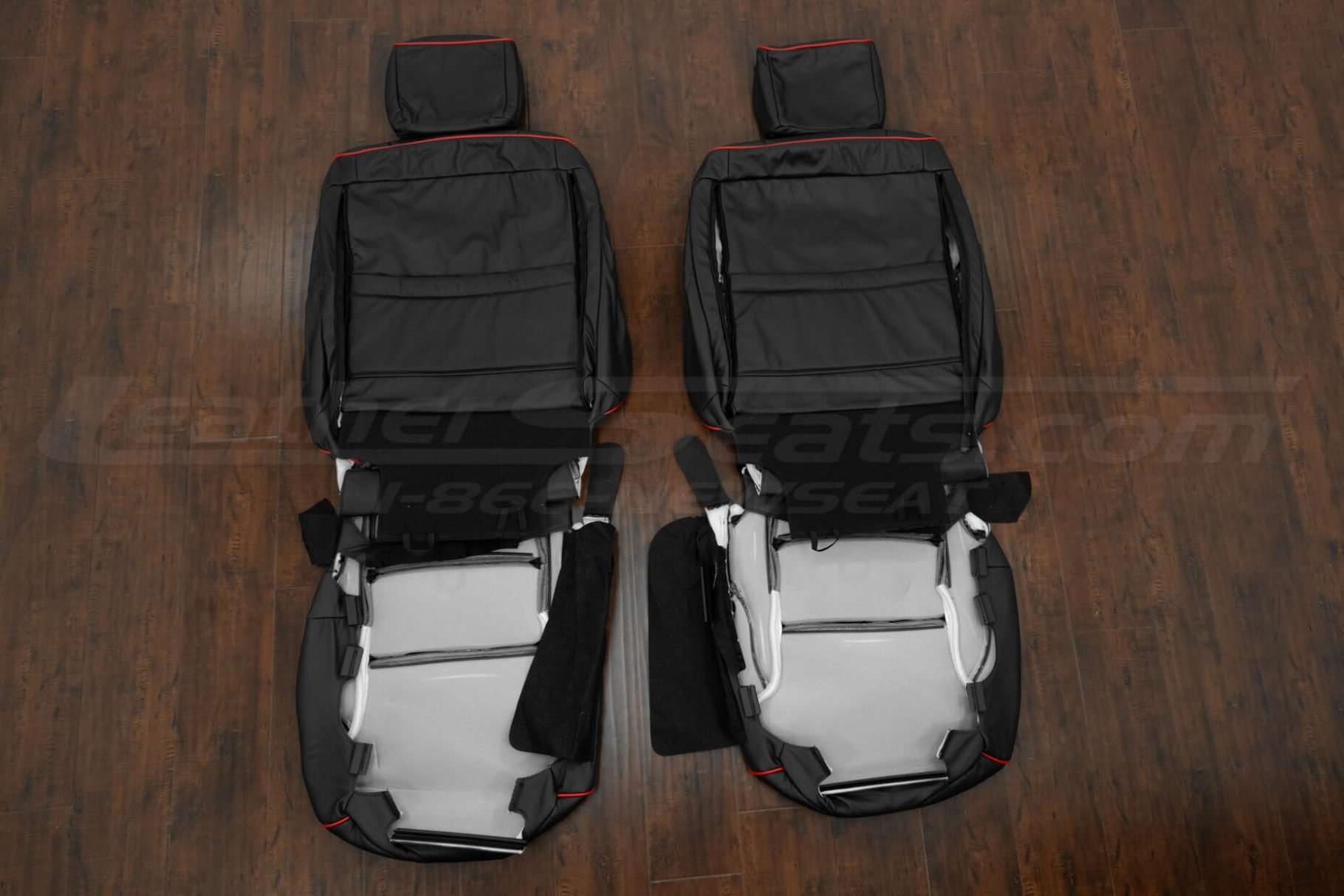 Back view of Tundra front seat upholstery