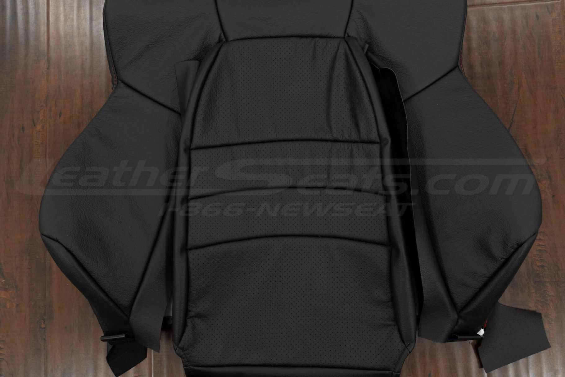 Perforated Combo section of Honda S2000 backrest upholstery