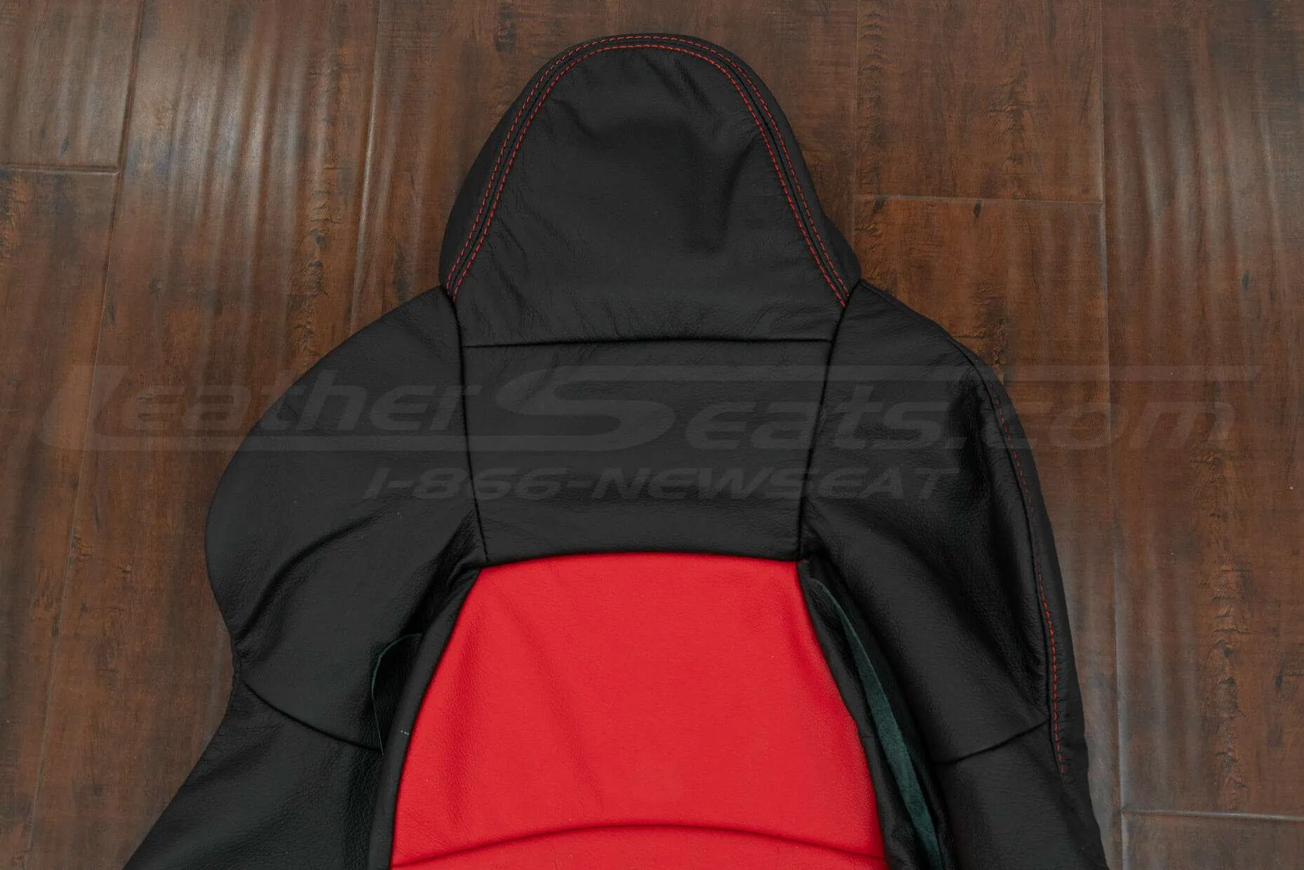 Headrest section of front backrest upholstery for Honda S2000