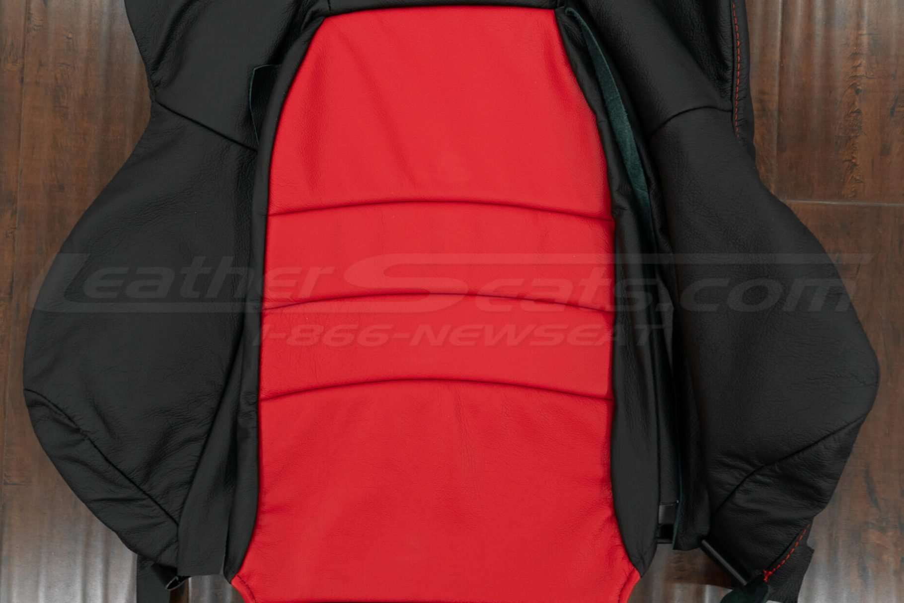 Bright Red Body section of Honda S2000 backrest upholstery