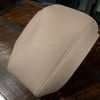 Top-down side view of Vanilla leather console cover for Lexus RX350