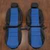 Acura TSX Leather seat interior kit - Black/Cobalt - Front seat uphosltery