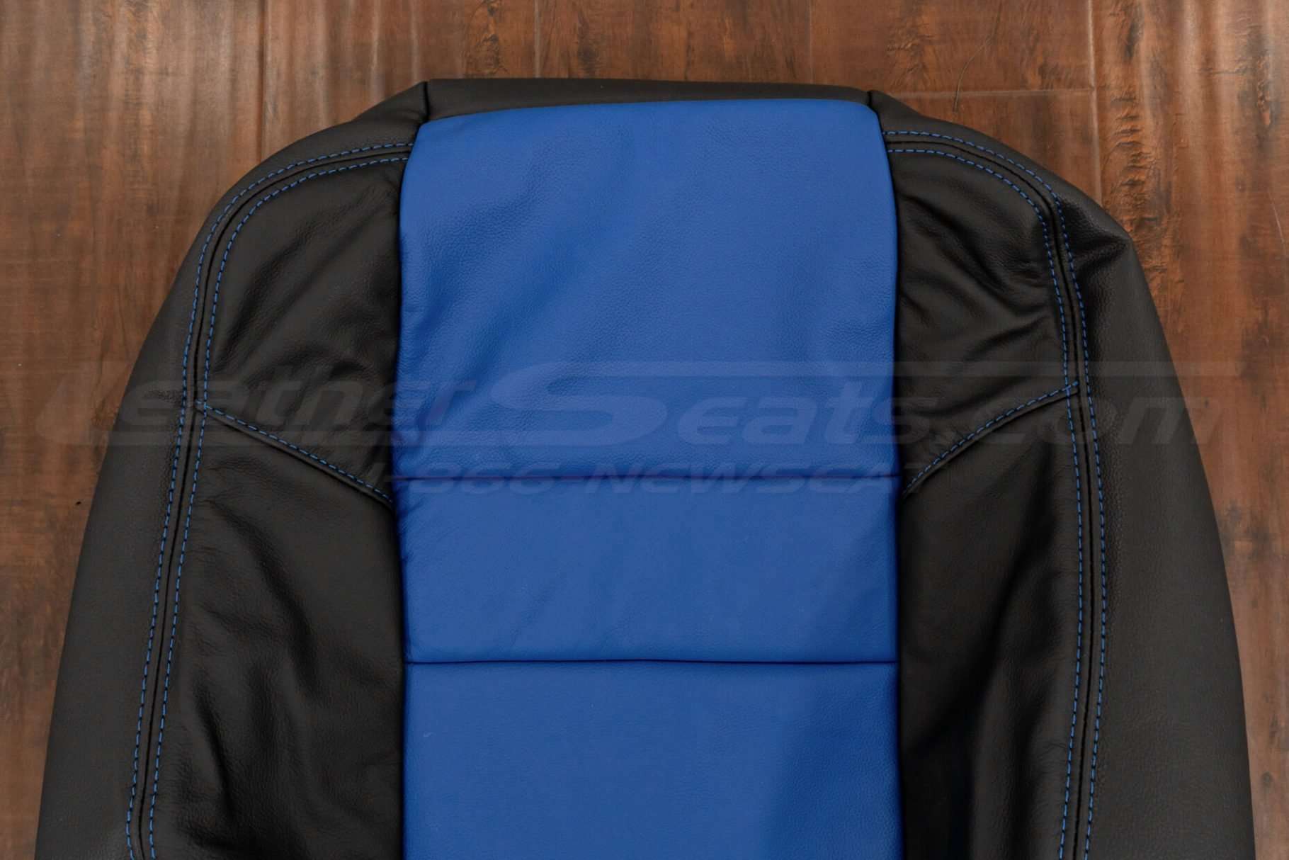 Upper section of front backrest