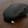 Black leather console lid cover with Red stitching for Pontiac GTO