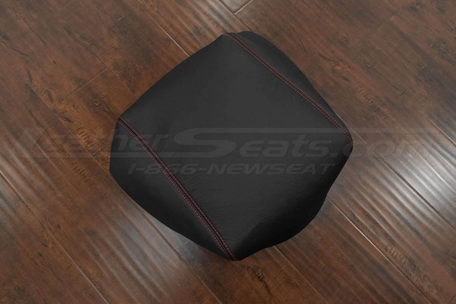 2014-2021 Toyota Tundra Leather Console lid cover upholstery in Black