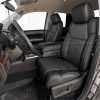 2014-2021 Toyota Tundra Double Tab with installed Black/Graphite Leather Seats