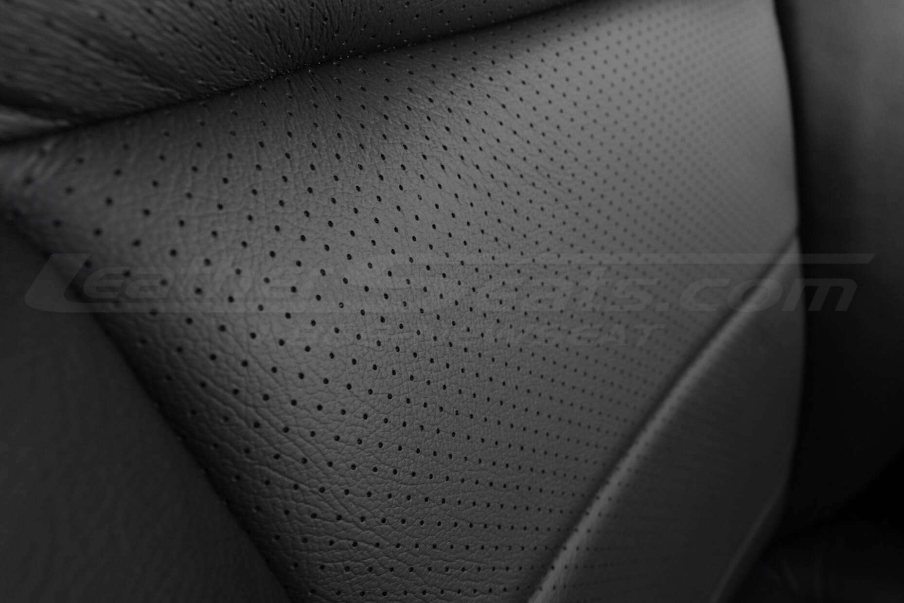 Perforated Graphite Body Close-up
