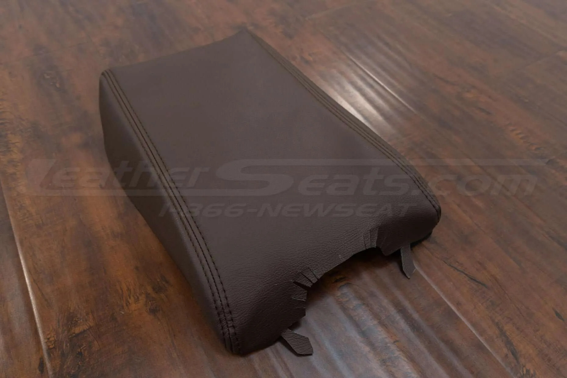 Low Side view of floor shifter console lid cover for Ford f-150