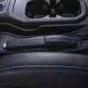 Black leather e-brake for Jeep Wrangler JL and Jeep Gladiator