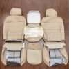 Front seat 40/20/40 ford f-150 eather upholstery kit flipped