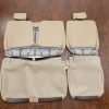 Rear seat ford f-150 leather upholstery flipped