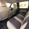MAP pocket view on aftermarket ford f-150 installed upholstery
