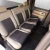 2009-2014 Ford F-150 with installed Sandstone and Java leather seats - Rear seats passenger side