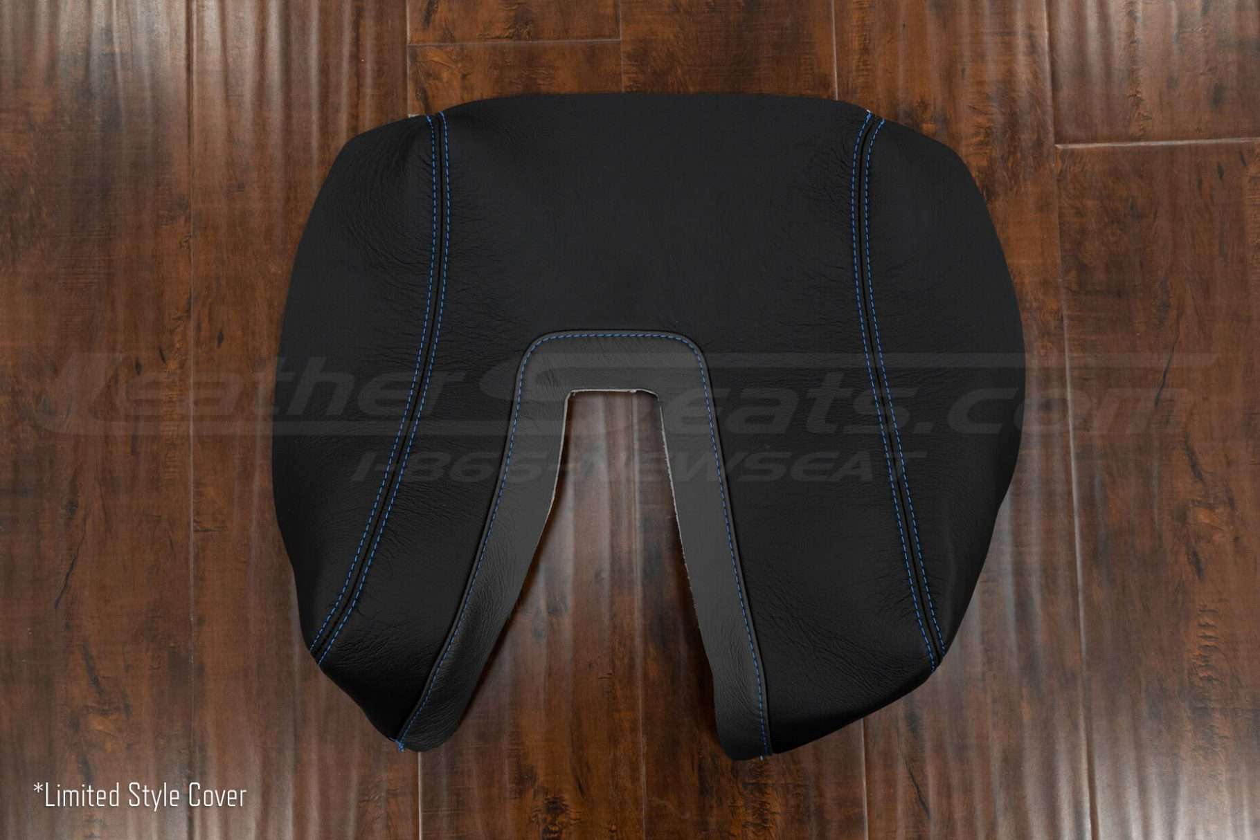 Top-down view of Toyota Tundra Limited Console Lid Cover Upholstery