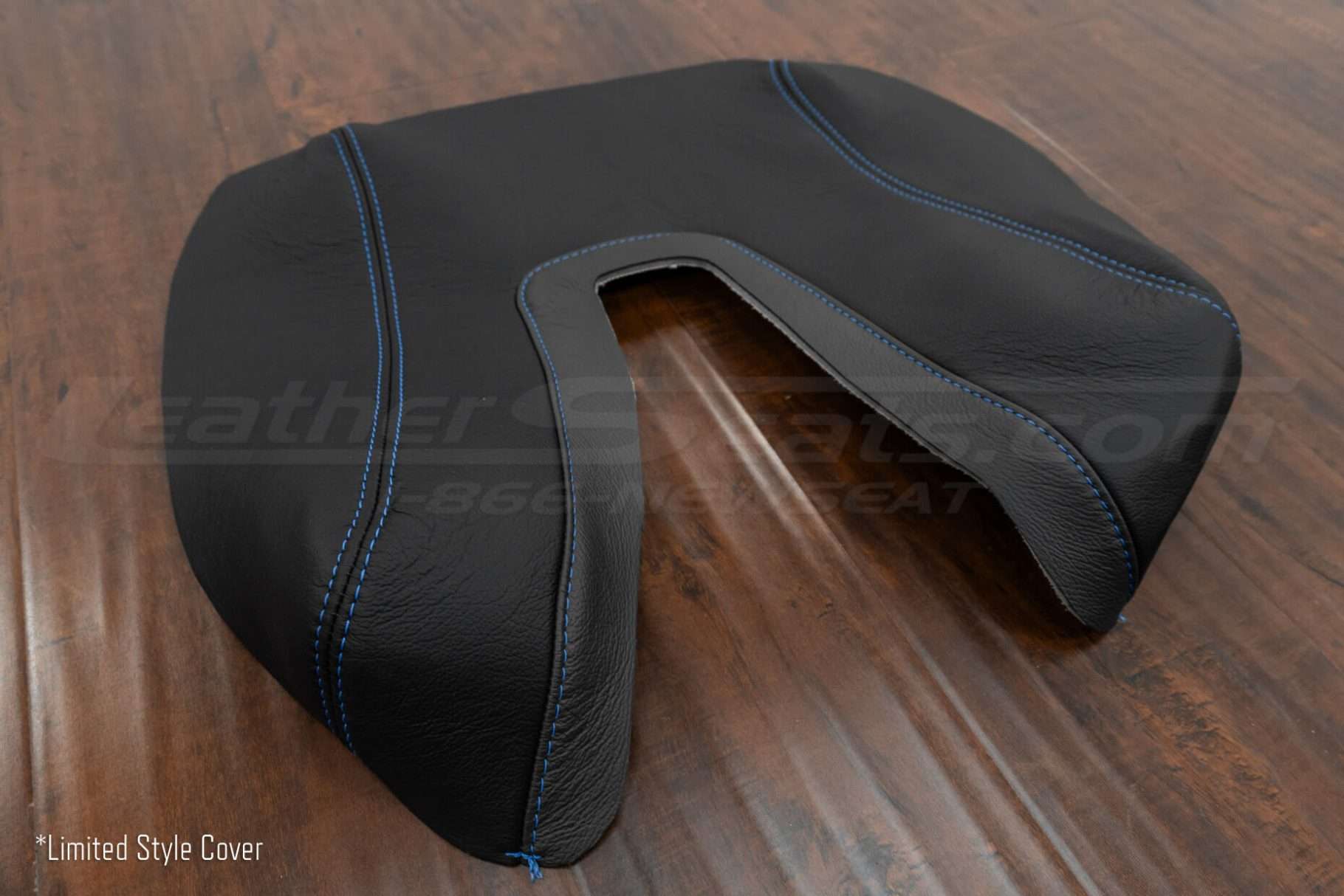 Flat side view of console lid cover upholstery for Toyota Tundra Limited