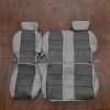 2003 Ford F-150 leather seat upholstery kit - Stone/Graphite - Rear seat upholstery