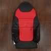 Pontiac Solstice Backrest Uphosltery in Black & Bright Red