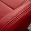 Matching Red stitching on Ecstasy Red leather