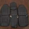 Dodge Ram Regular Cab Leather Seat Interior Kit - Dark Graphite - Front seat upholstery