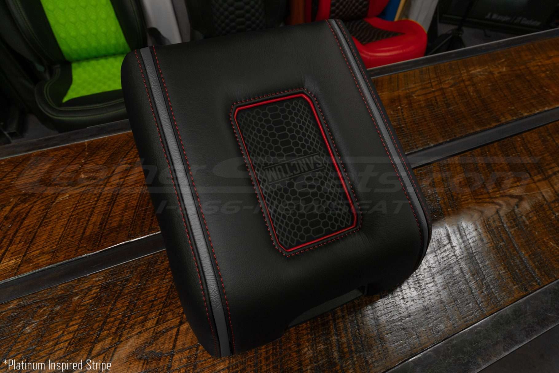 Ford F-150/Superduty Sanctum Wireless Charging Console in Platinum Style