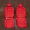 2005-2009 Ford Mustang Convertible Leather Seat Kit - Bright Red - Front seat upholstery