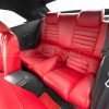 2005-2009 Ford Mustang with installed Bright Red leather seats