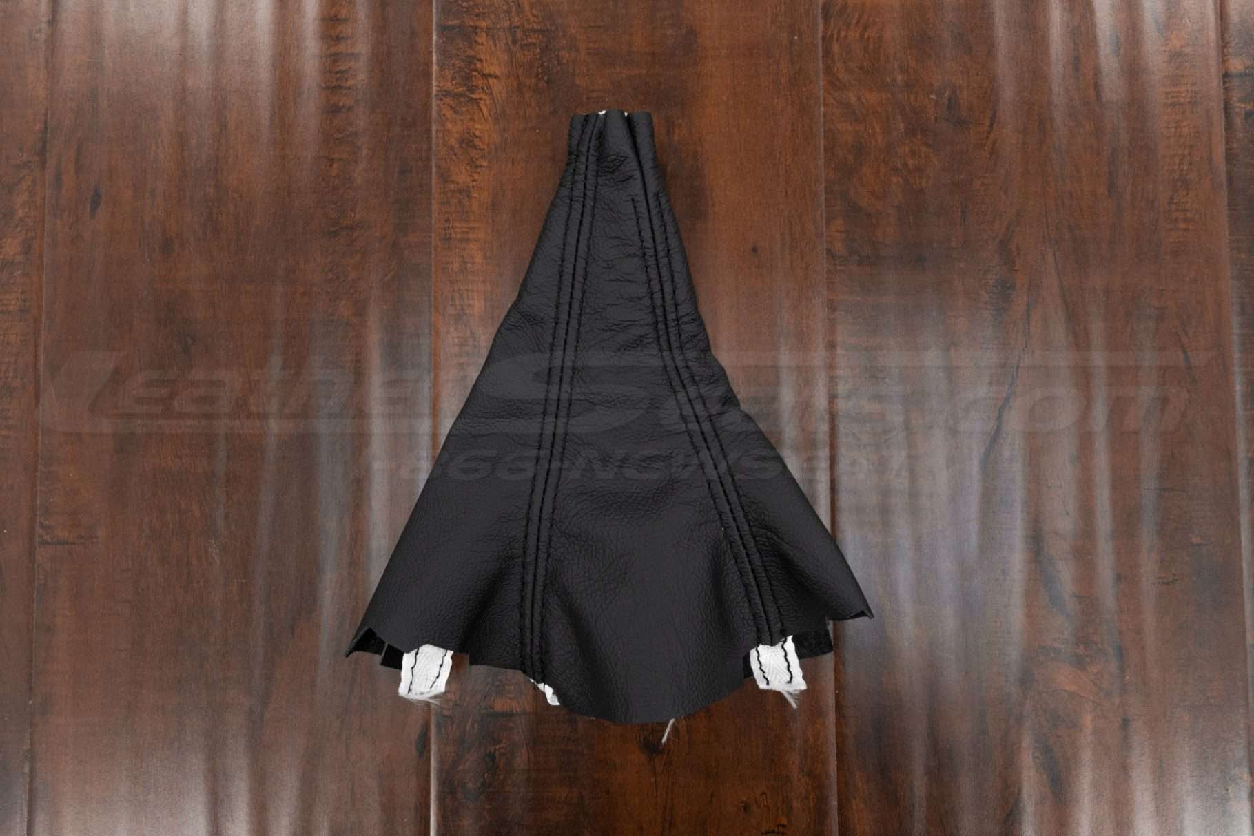 Flat view of leather shift boot upholstery for Lexus SC300/400