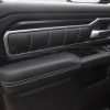 side view of Dodge Ram Crew Cab ew Body leather door armrests and quilted door panels