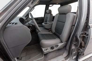 2001-2003 Stone/Graphite Ford F-150 Leather seat upholstery kit