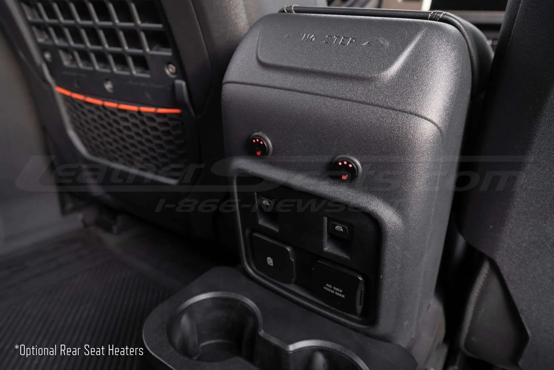 Optional rear seat heaters fpr Ford Bronco Raptor