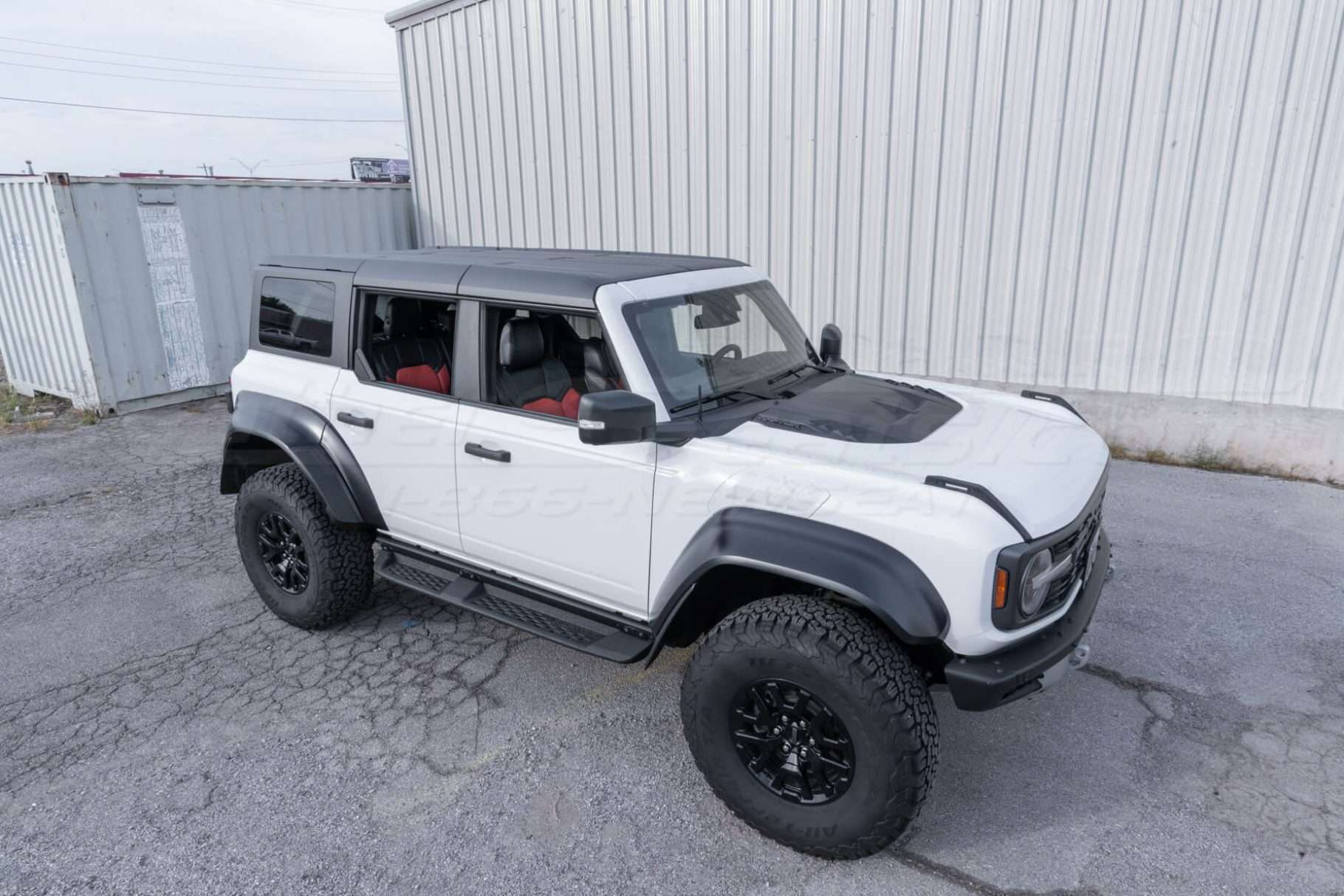 Ford Bronco Raptor Exterior in White