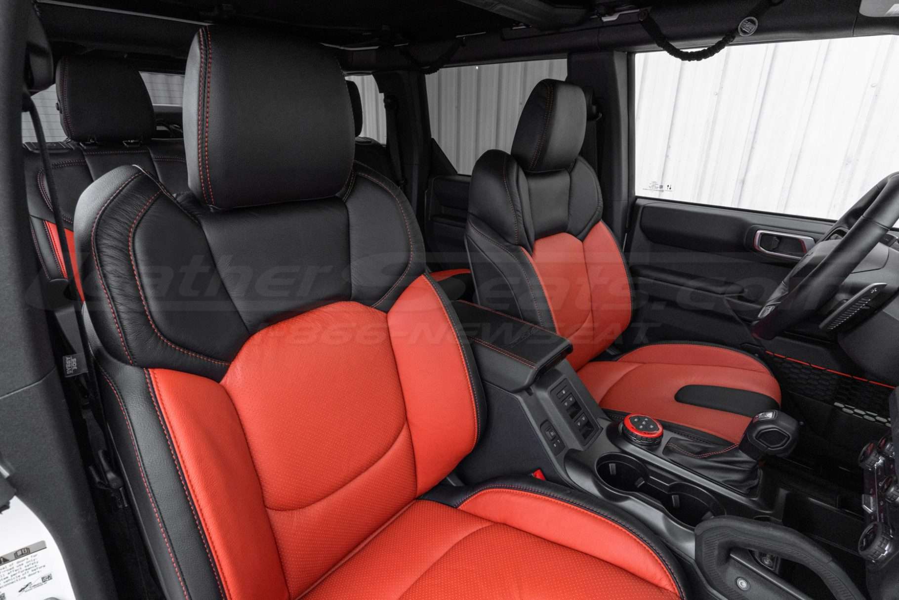 Tangerine inserts and wings mid-range close up