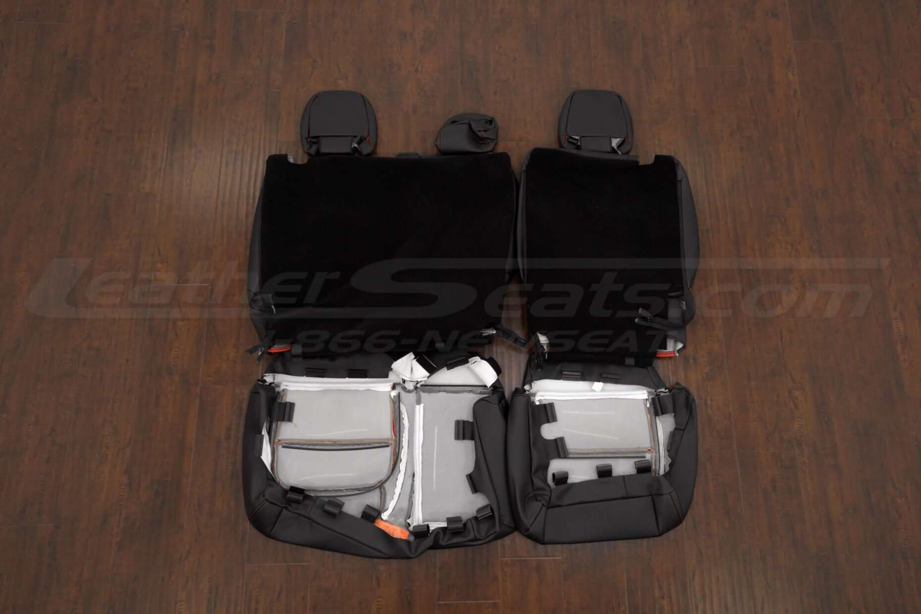 Ford Bronco Raptor rear seat upholstery kit - flipped