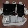 Rear seat upholstery flipped