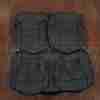 1991-1999 Mitsubishi 3000GT Leather Seat Upholstery Kit - dark Graphite - Rear seat upholstery