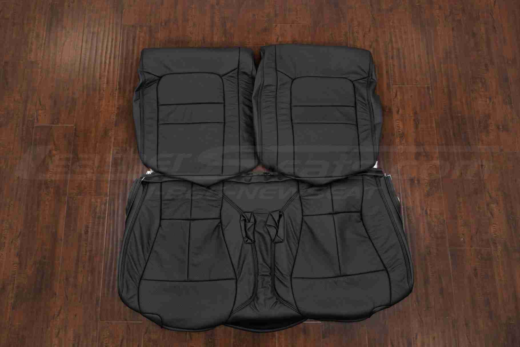 1991-1999 Mitsubishi 3000GT Leather Seat Upholstery Kit - dark Graphite - Rear seat upholstery