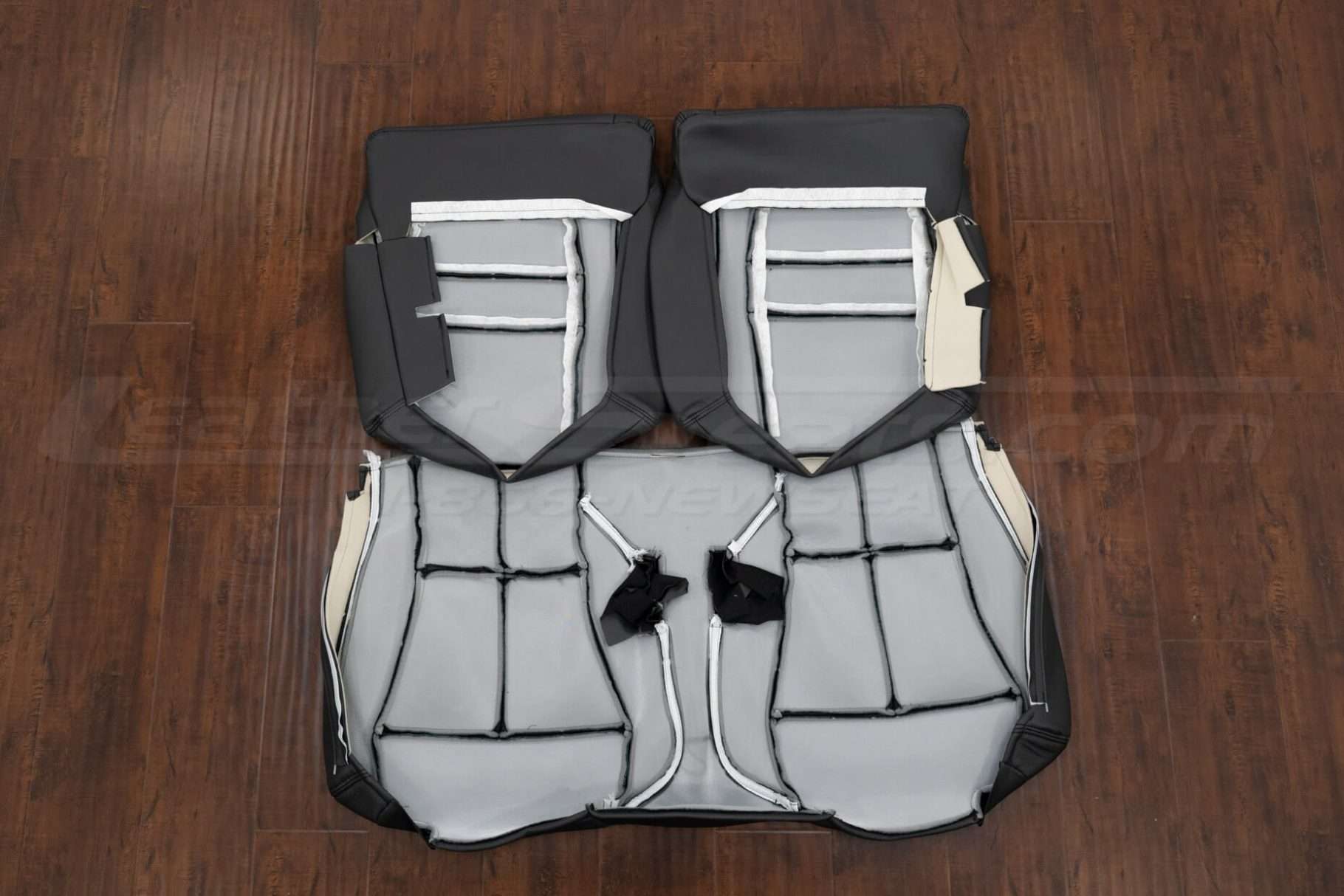 Rear seat upholstery - flipped