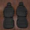 2021-2024 Ford Ex[plorer XLT Leather Seat Upholstery Kit - Black - Front seat upholstery