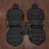2021-2024 Ford Explorer 6 Passenger LEather Seat Kit - Black - Middle Row Low Back Buckets with Armrests