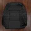 Ford Explorer Front Backrest Uphosltery with Perforated Inserts and Light Grey stitching