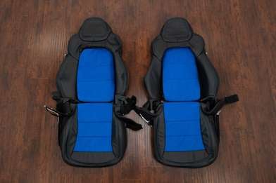 2012-2013 Chevrolet Corvette Aftermarket Leather Seat Interior Kit - Featured Image