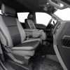 2017-2022 Ford F-250/350/450 Cutstom two-tone leather seats in Stone and Black - Front passenger seats installed