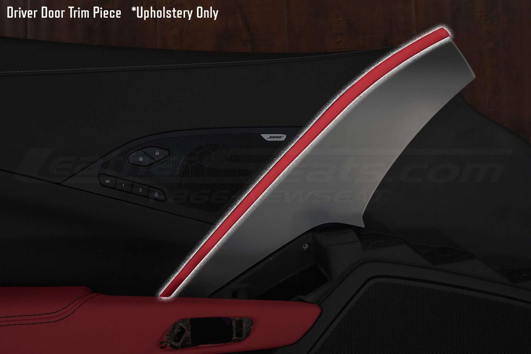 C7 corvette driver door trim piece product photo