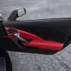 C7 corvette passenger side door trim piece and armrest wide view