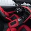 C7 corvette driver side leather dash wrap around trim piece wide view